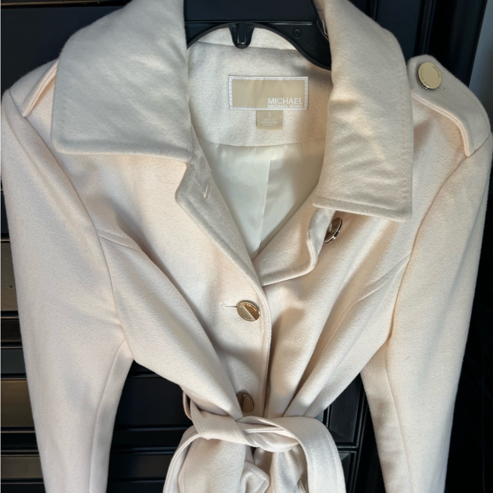 Michael Khors winter coat - cream